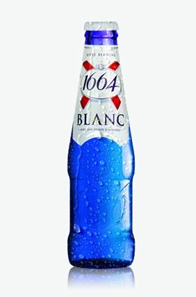 啤酒1664法国进口白啤330ml原味克伦凯旋果味啤酒