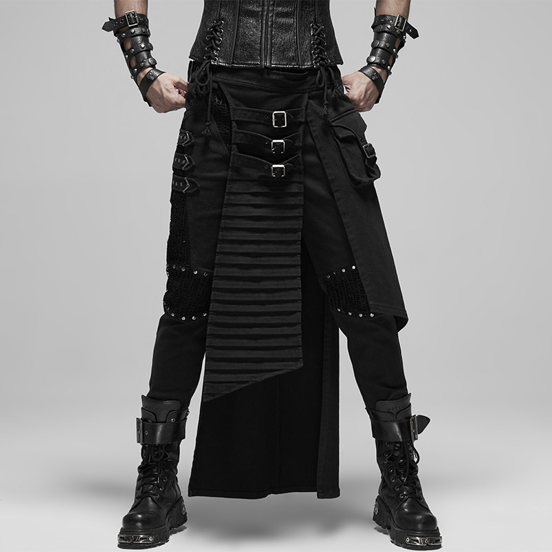 魔叹punkrave蒸汽朋克哥特rock金属摇滚男用其他民族服装