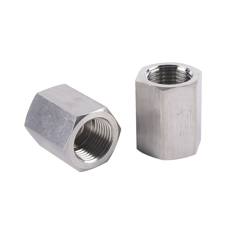 内丝不锈钢六角接头加厚高压变径内牙连接螺丝接头