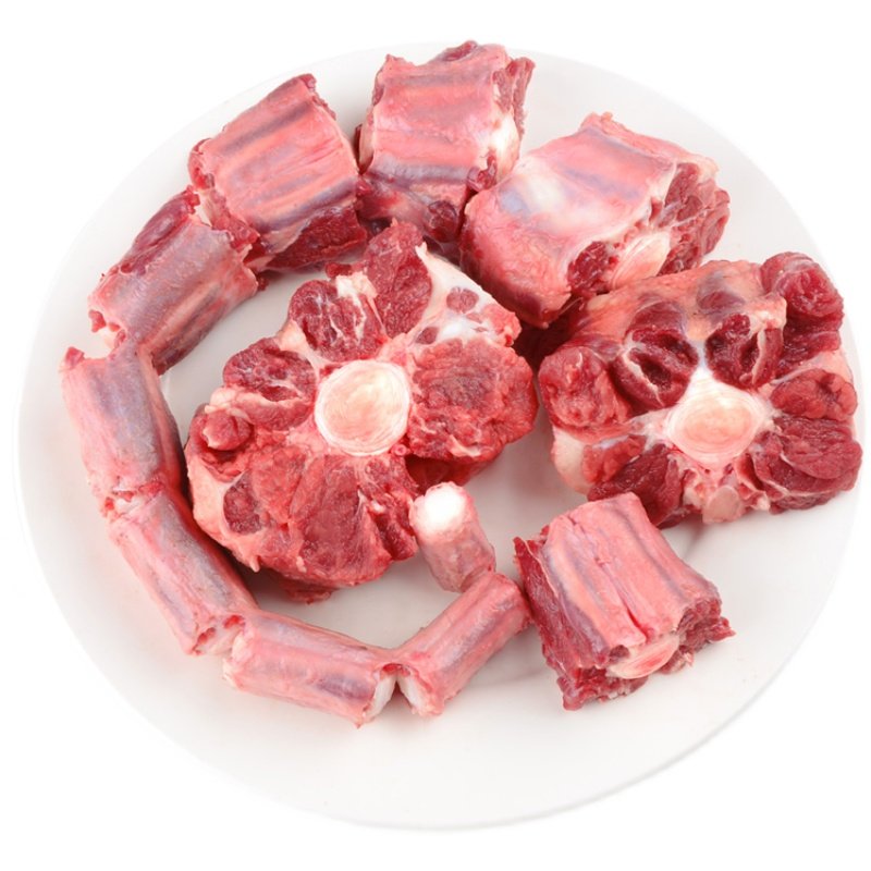 新鲜牛尾尾骨牛尾巴整根切块生鲜速冻牛骨头带牛尾