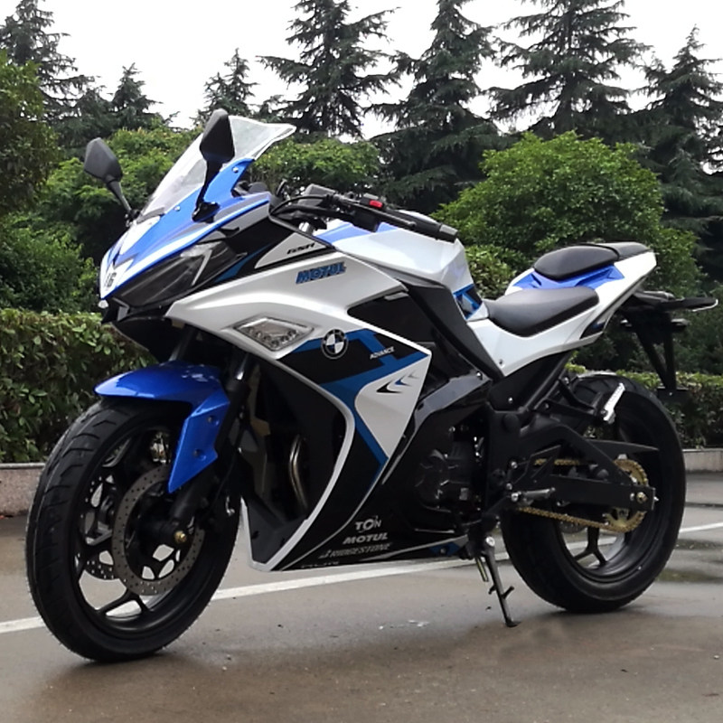 摩托车上牌街r3忍者电喷跑车水冷双缸v6机车摩托车整车