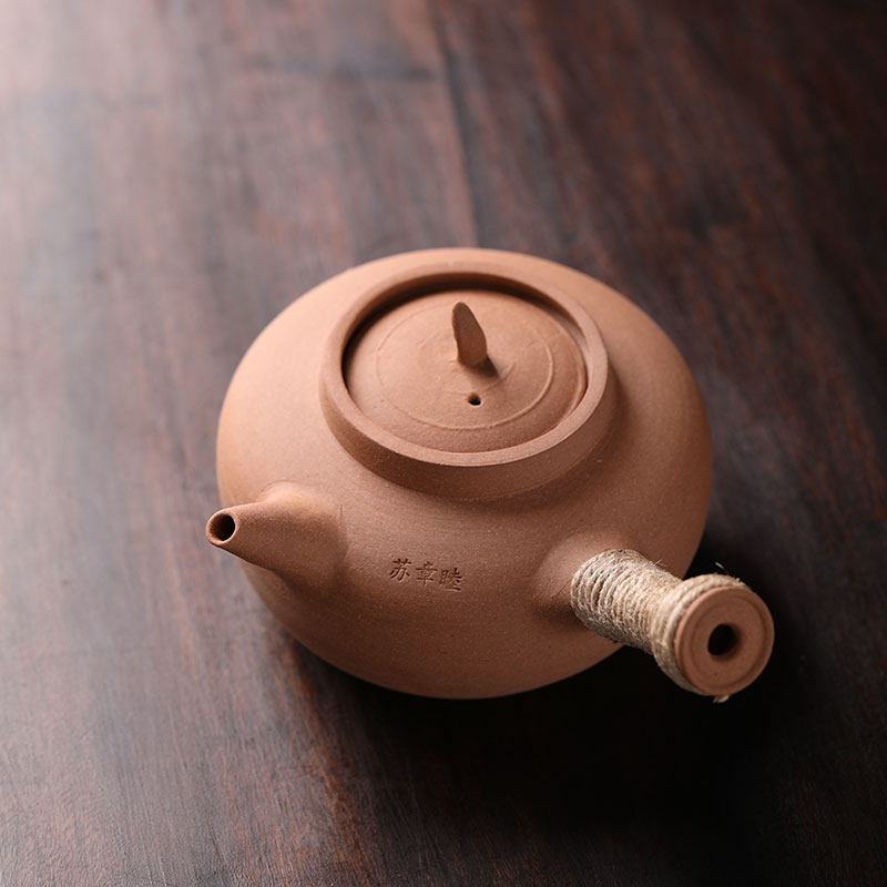 潮州老岩电陶炭炉茶壶功夫茶功夫烧水壶砂铫手工茶壶