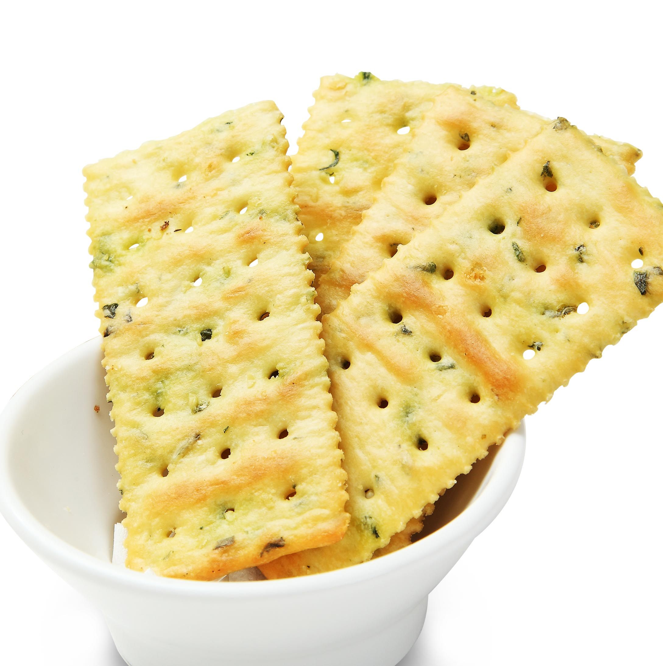 饼干红了苏打发酵芝麻麻味香葱办公室零食1500g苏打饼干