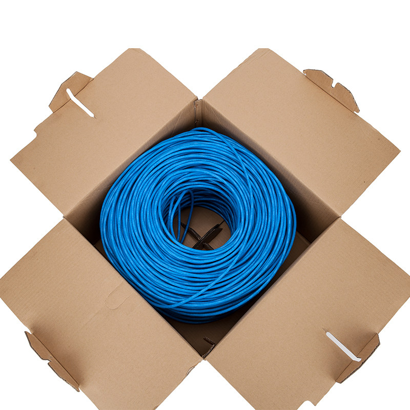 网线晶华六类整箱cat6类非屏蔽千兆网线