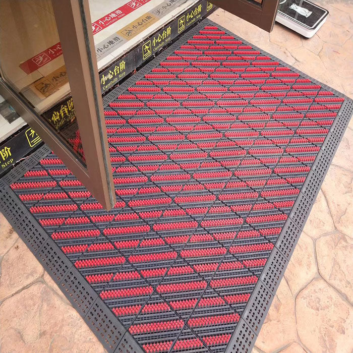 室外三合一地垫户外商场大门口拼接除尘防滑垫进门地垫