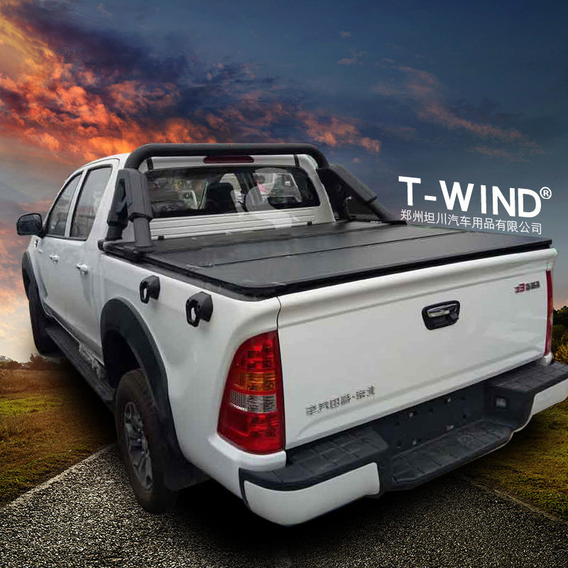 拓路者福田改装平板铝合金三折龙门架卡车皮卡e5其它加装