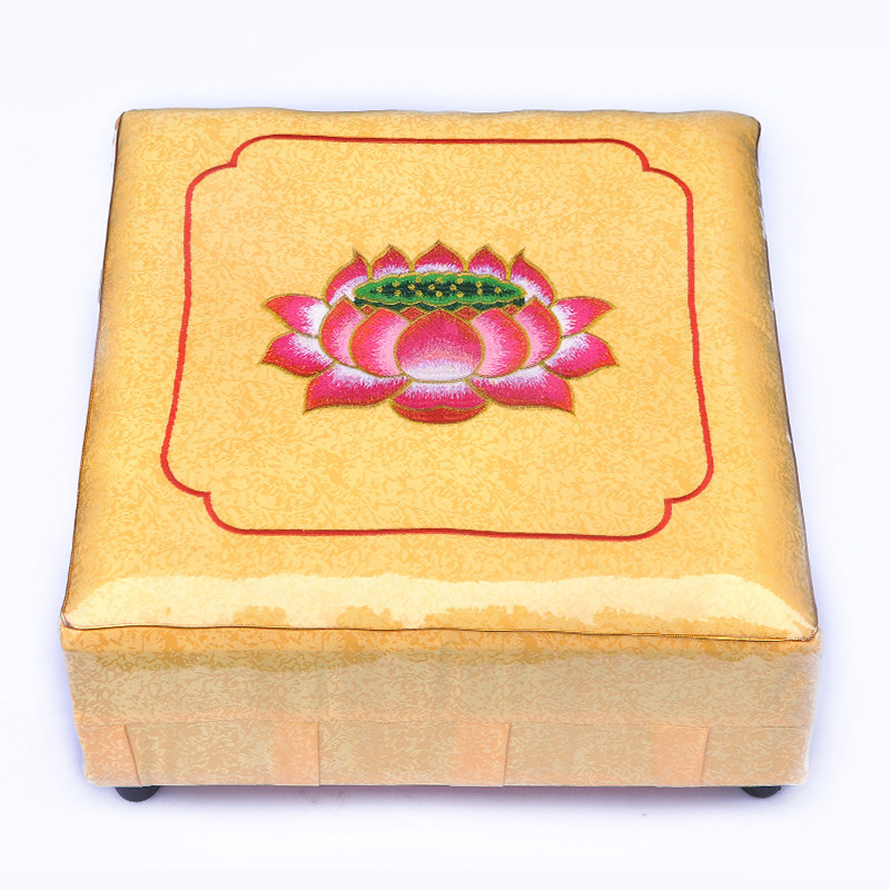 拜佛拜垫坐垫佛教用品蒲团禅修莲花打坐跪凳蒲团