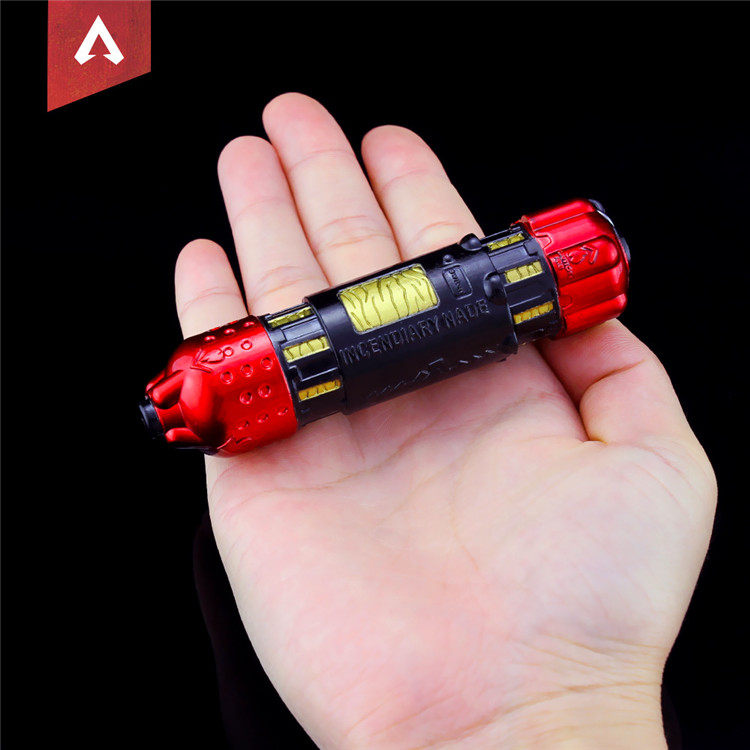 模型apex英雄手办铝热剂手榴弹碎片手雷金属金属模游戏实物周边