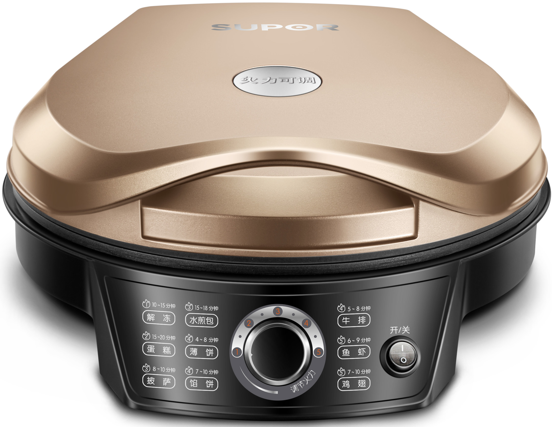 苏泊尔电饼铛智能家用双面加热蛋糕机烙饼锅煎饼机华夫饼机正品