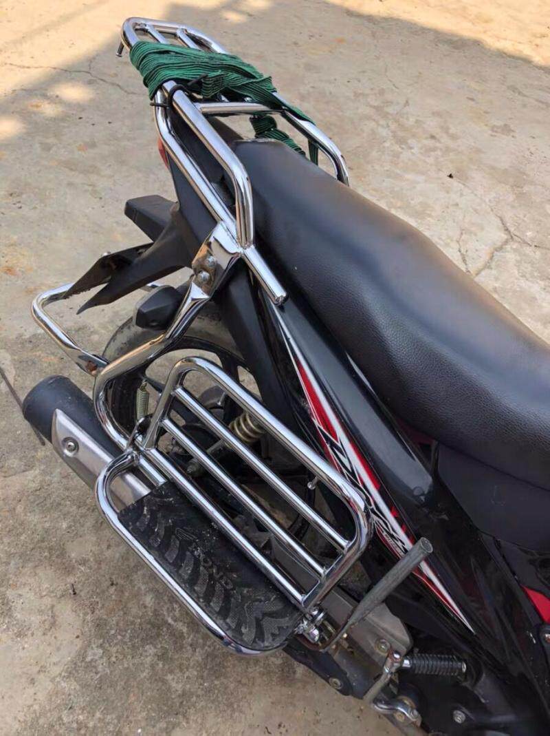 货架本田凯影wh125-13侧翻翻版尾箱货物物架弯梁车摩托车尾翼