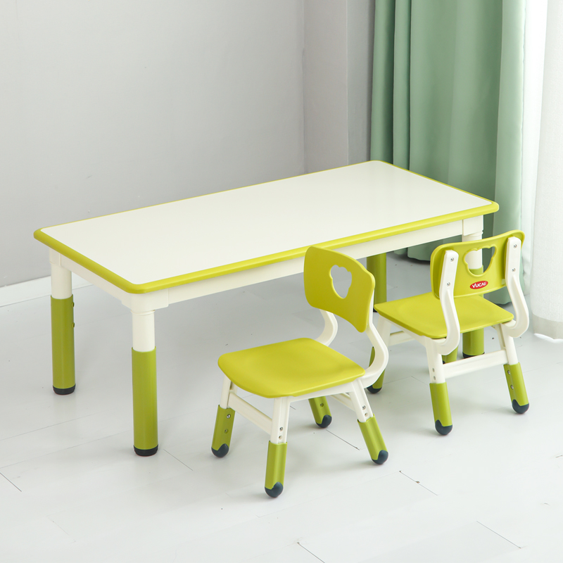 育才幼儿园桌椅套装宝宝学习桌可升降环保画画儿童桌原婴童