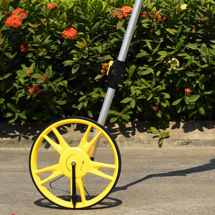 测量房间面积仪器计米轮测地手推手推车车步显示屏汽车检测仪