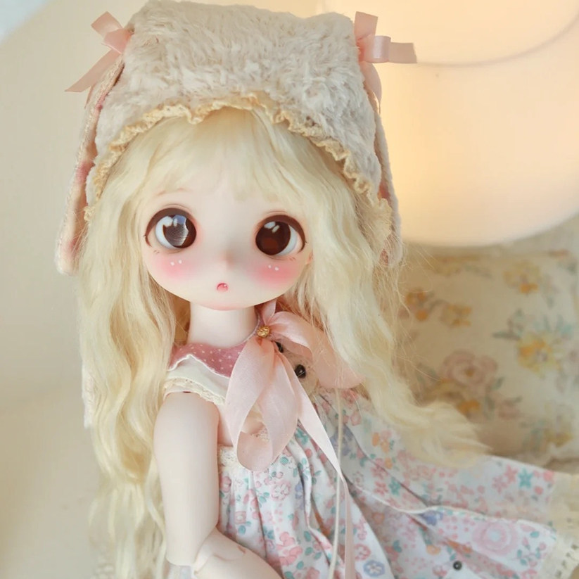 bjd娃娃蛋蛋熊妹身体熊体4分二次元卡通新品bjd