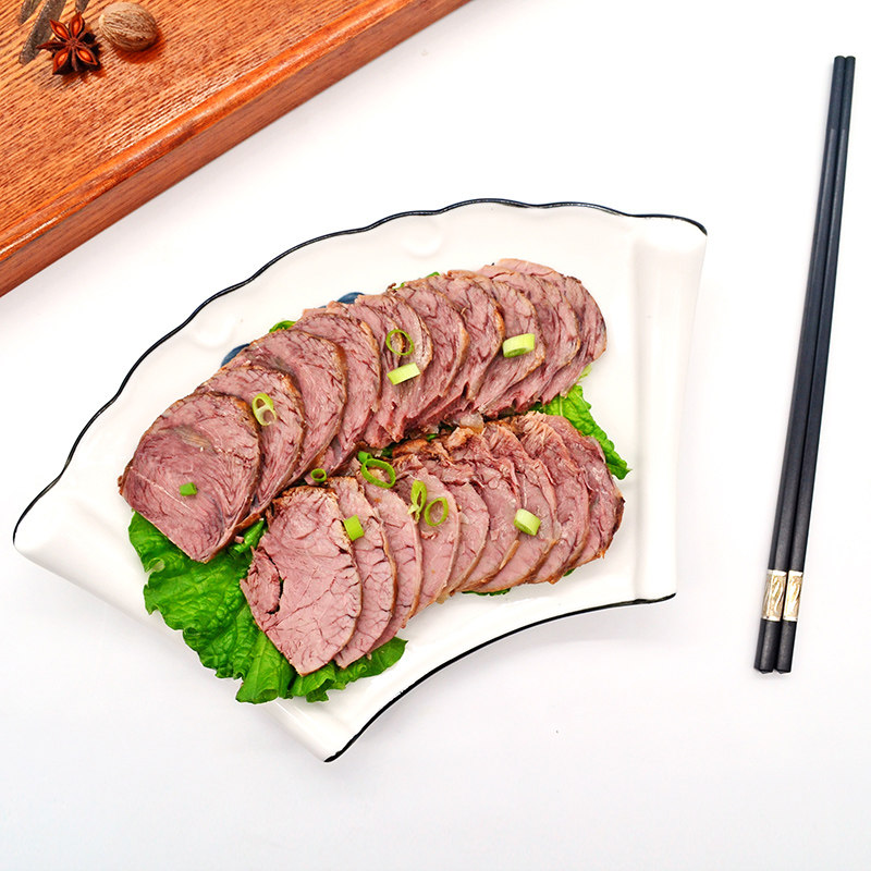 圣喜酱牛肉800g礼盒装真空熟食肉食中秋送礼品山东特产清真美食