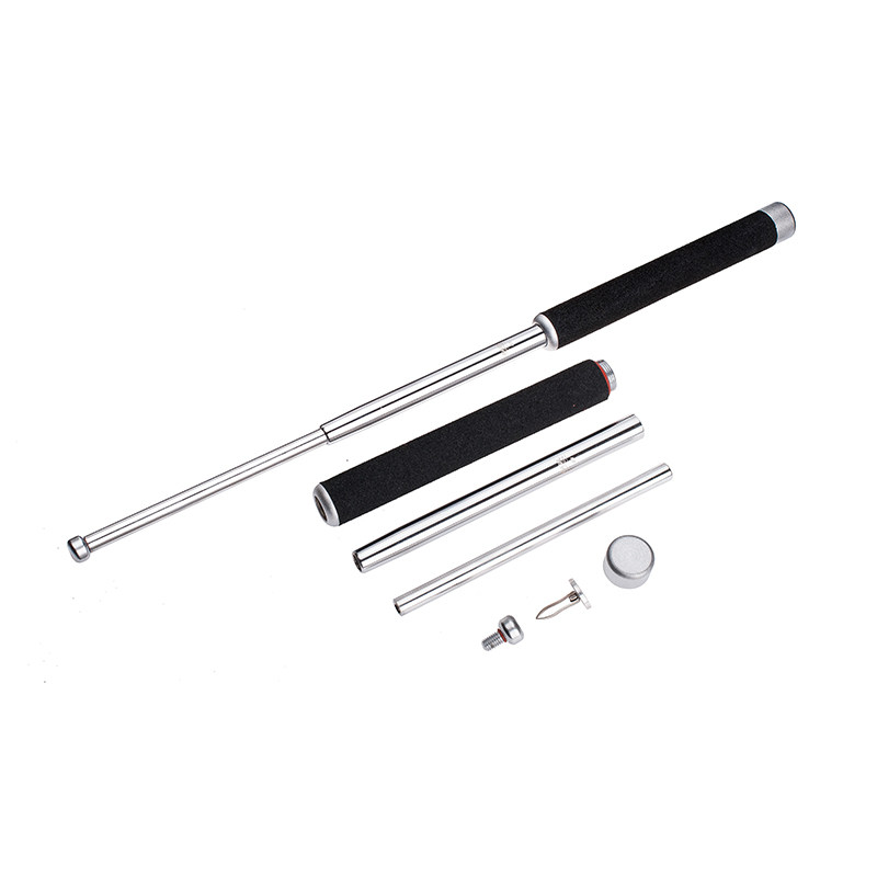 弘安保罗入门级甩起点阻力便携伸缩武术自卫三节甩棍