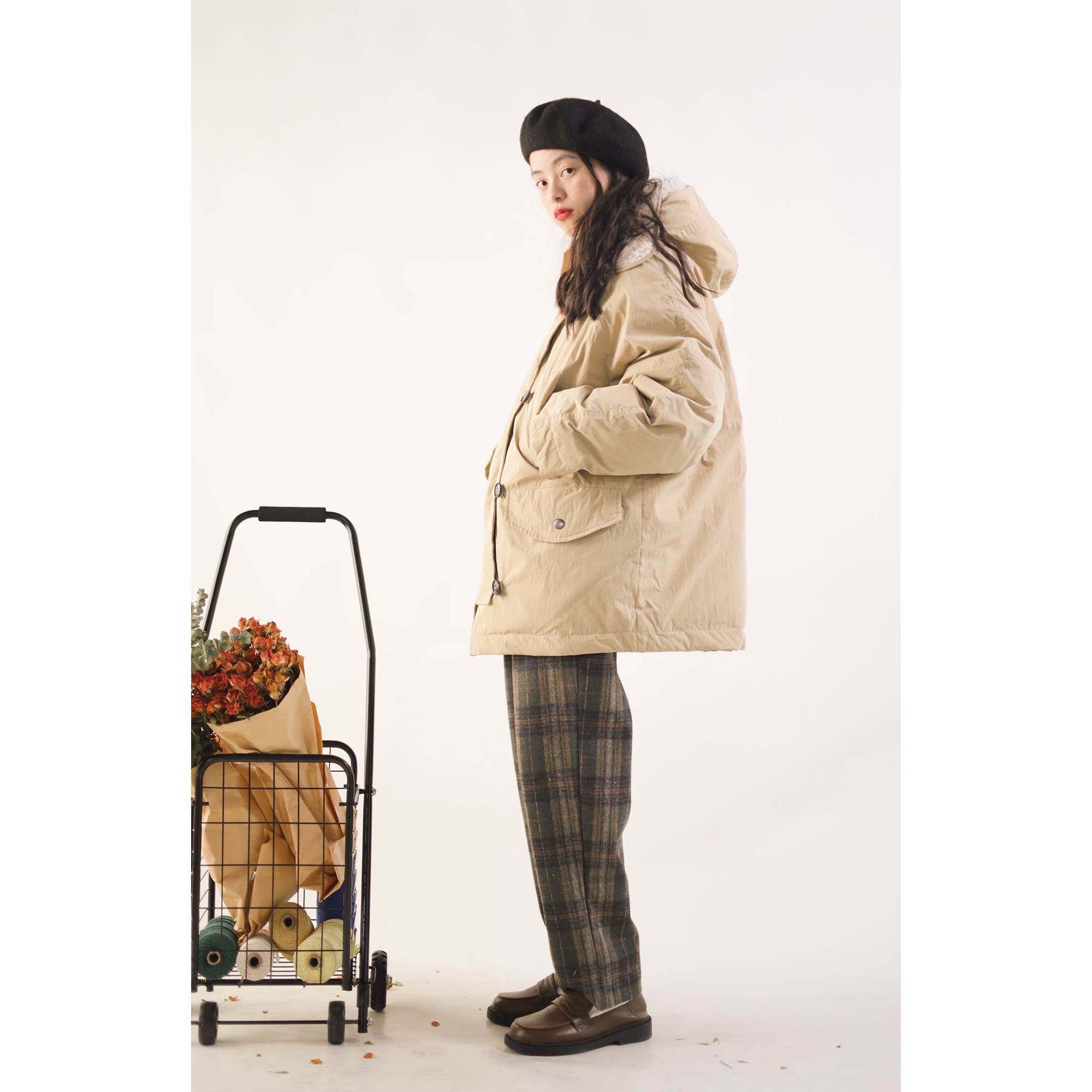 katydid羽绒服女2021新款小众设计感零下北极圈因纽特派克羽绒服