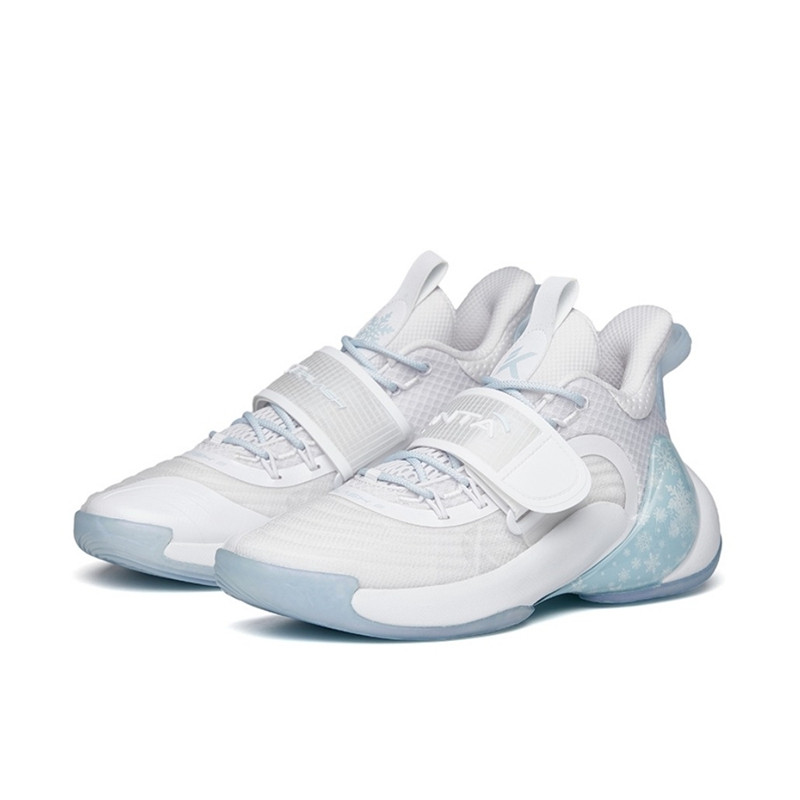 篮球安踏水花3代雪花球鞋2021汤普森kt低帮篮球鞋