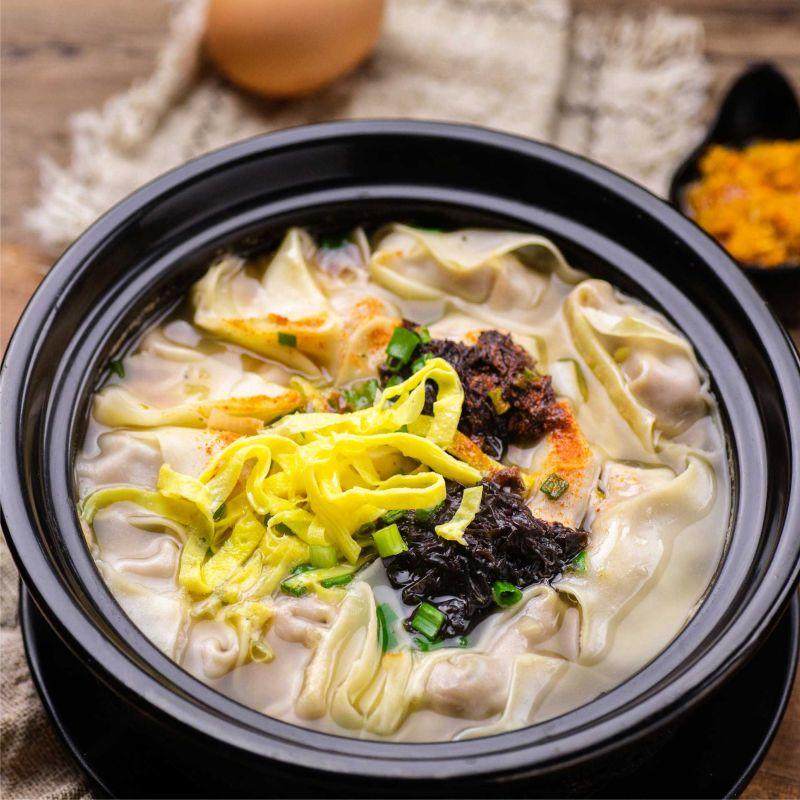 杭州桐庐弄堂里巧口砂锅馄饨5盒江浙沪包邮水饺