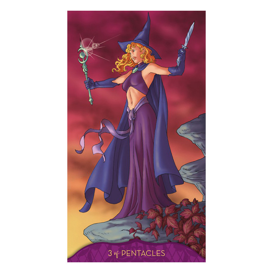 进口正版现货妙龄女巫塔罗teenwitchtarot桌游卡牌