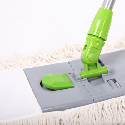 伊司达大号平板拖把木地板家用拖把尘推墩布旋转拖把布套棉线平推