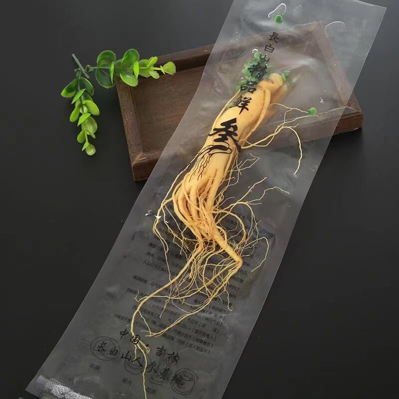 人参保鲜500g专用火锅泡酒汤火锅袋装单支新鲜人人参