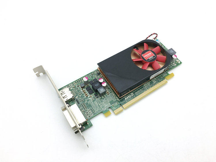 戴尔显卡amd radeon r7 250 2gb独立游戏卡全高半高刀卡4k高清dp