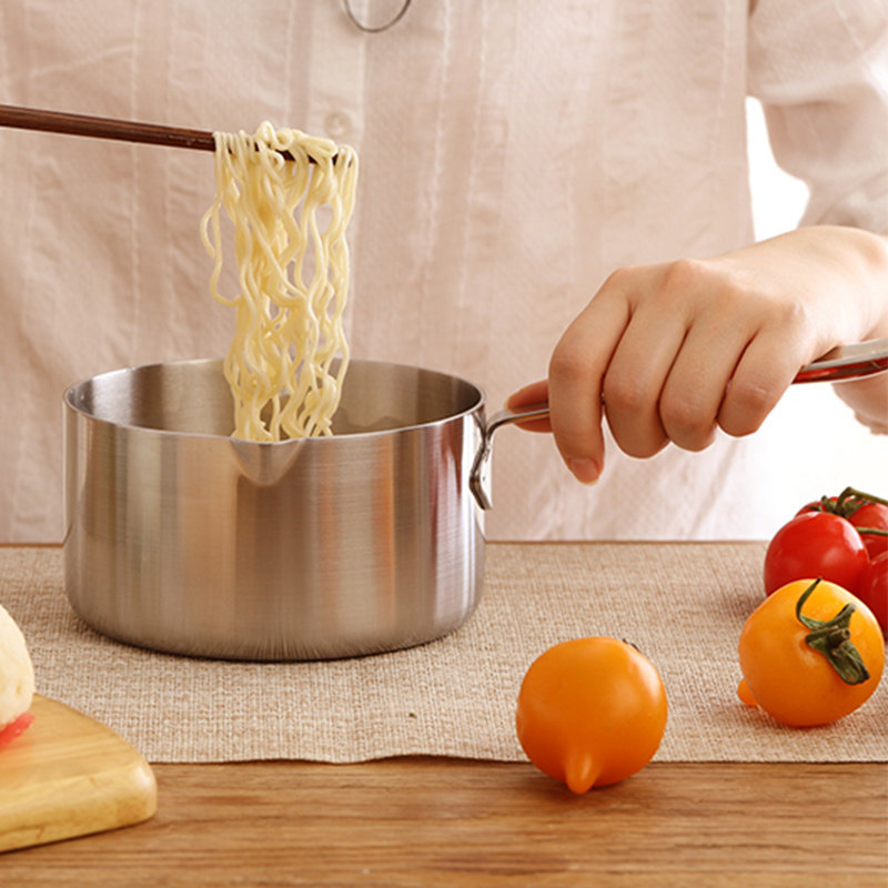 不锈钢家用烘焙锅浇油淋汁化黄油马卡龙巧克力锅熬奶锅