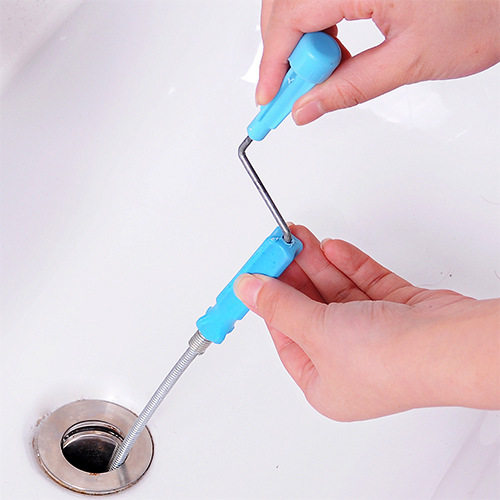 手摇管道疏通家用下水道工具马桶厕所厨房水槽地漏管道疏通器