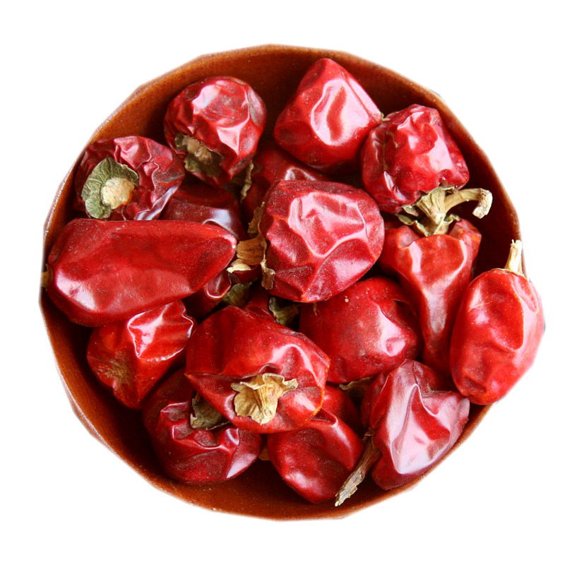 灯笼椒500克 红辣椒干辣椒中辣特香海椒圆灯笼椒红泡椒香料调料