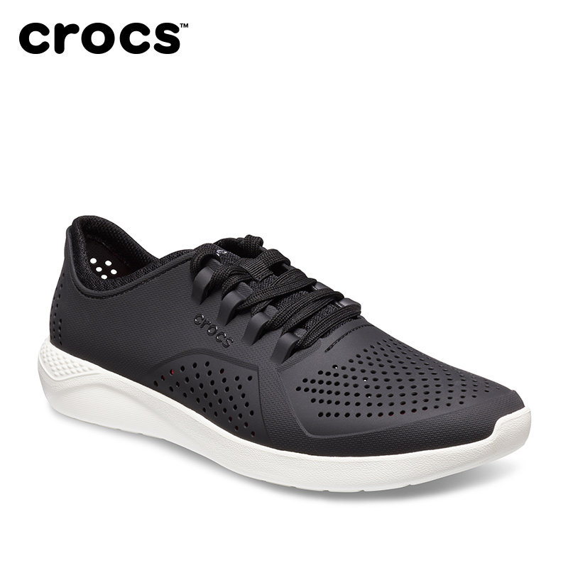 crocs男鞋卡骆驰literide商务徒步系带休闲鞋204967户外休闲鞋