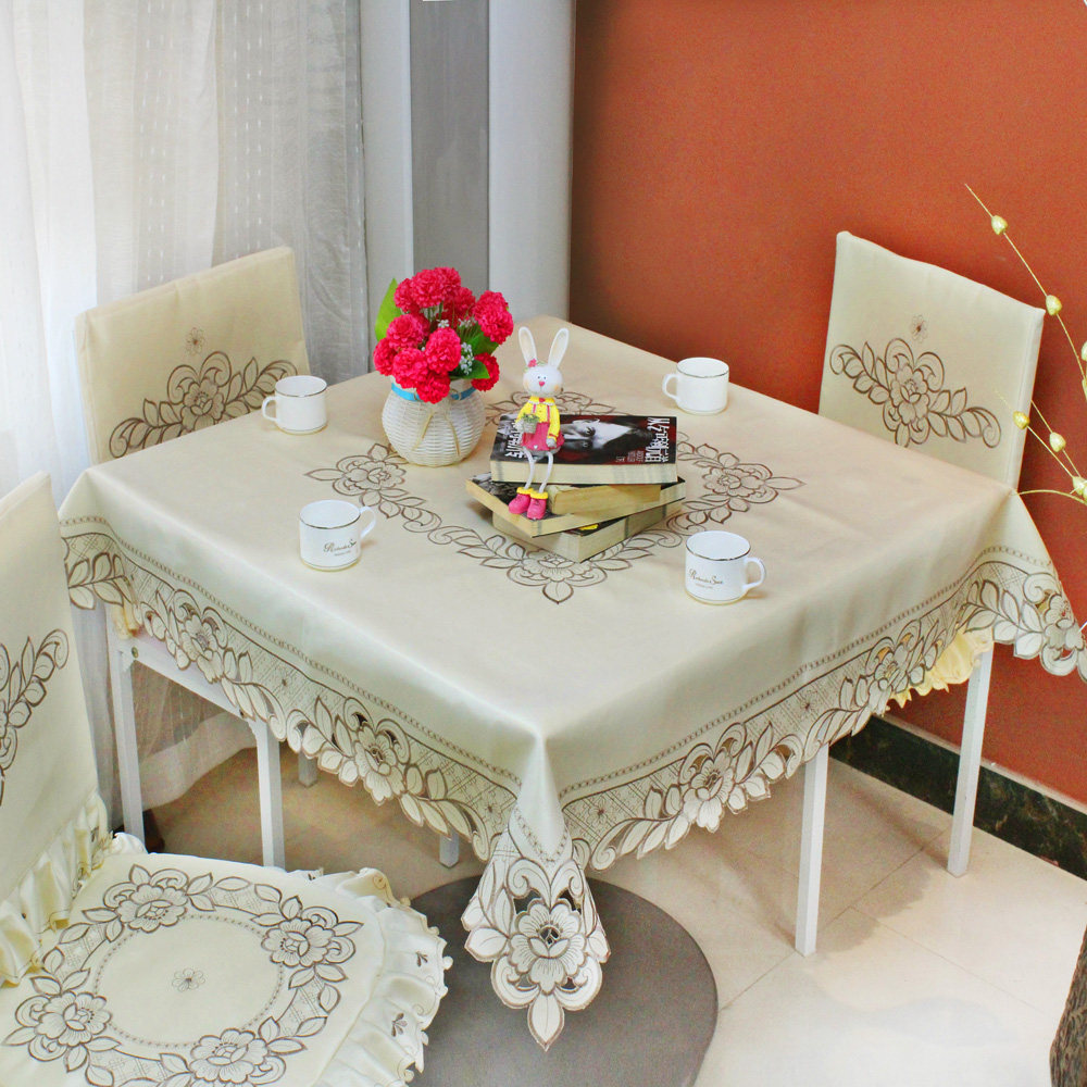 桌布清仓处理欧式大圆圆桌布艺圆形餐桌家用桌布