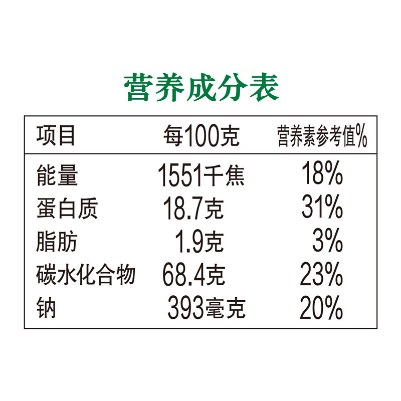 金龙鱼51优 荞麦挂面150g*18袋 营养杂粮荞麦面条