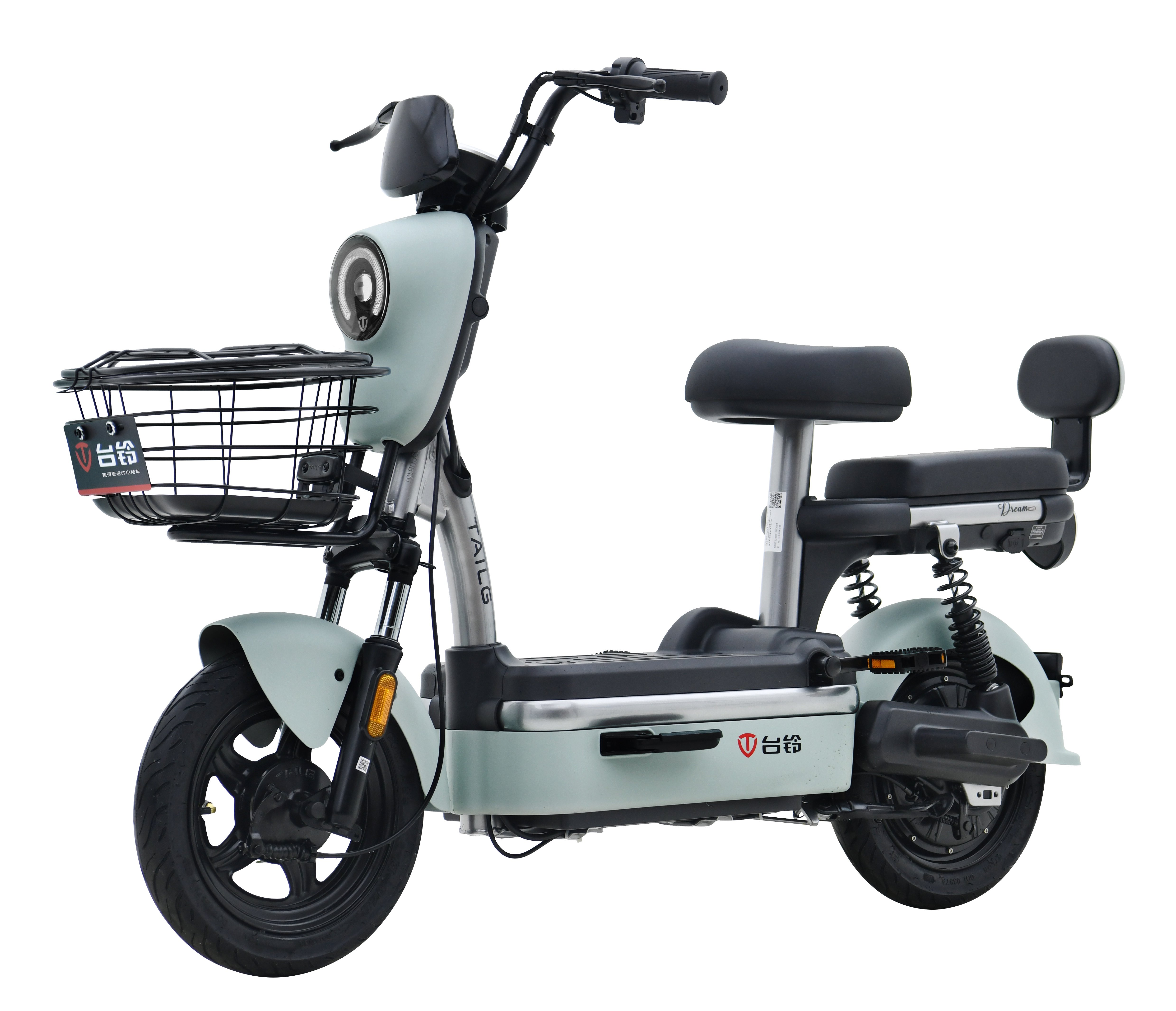 台铃电动车新款团团超能新款新国标电瓶车通勤代步电动自行车