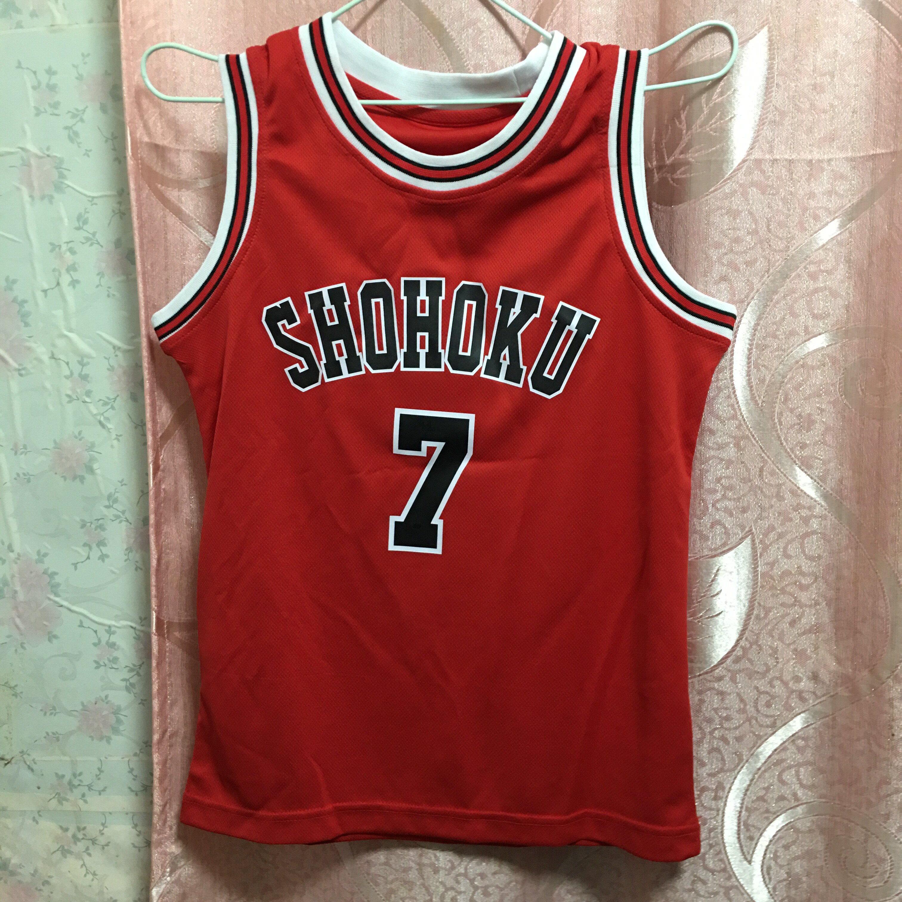 篮球灌篮高手儿童湘北11号球衣流川枫三井樱木花道篮球服