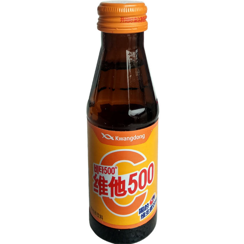 韩国风味维他维生素饮料vita500vc功能饮品100ml10瓶果味
