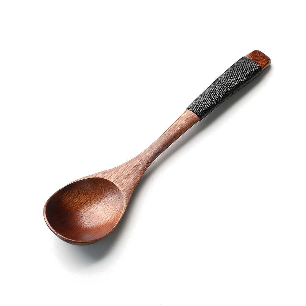 木勺日式木头勺子汤勺饭勺便携餐具小木搅拌调羹