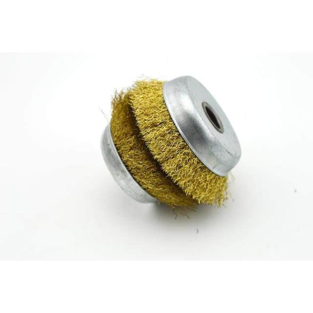 打磨角磨机钢丝轮金属去木头去皮石头油漆铁锈磨头