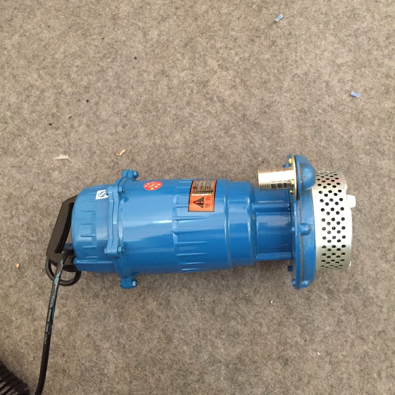 人民水泵qdx618075kw潜水电泵小型潜水泵抽水机农用家用电机