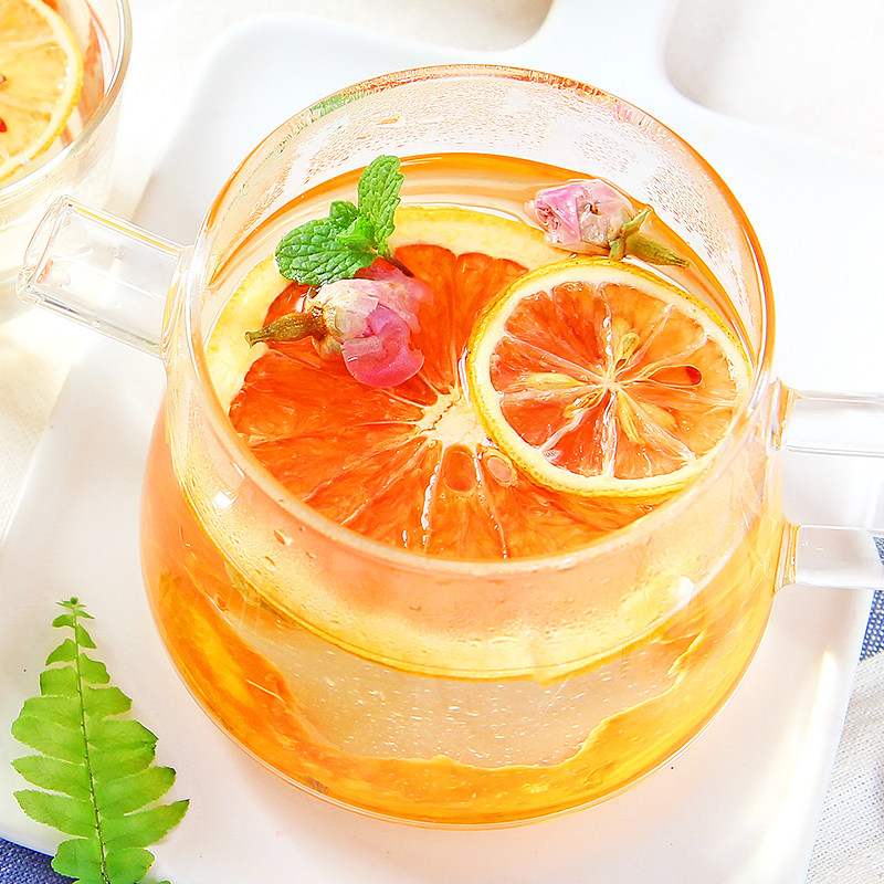 网红花果夏季花茶片花鲜果粒冷茶果手工水果代用