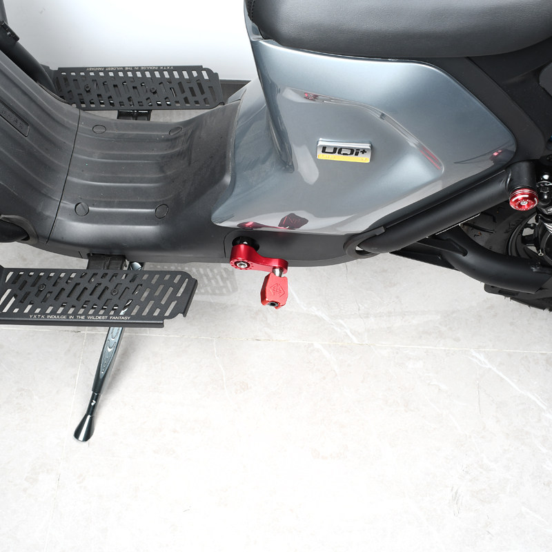 小牛电动车中轴脚踏曲柄鸡腿改装雅迪us深远电动车脚踏