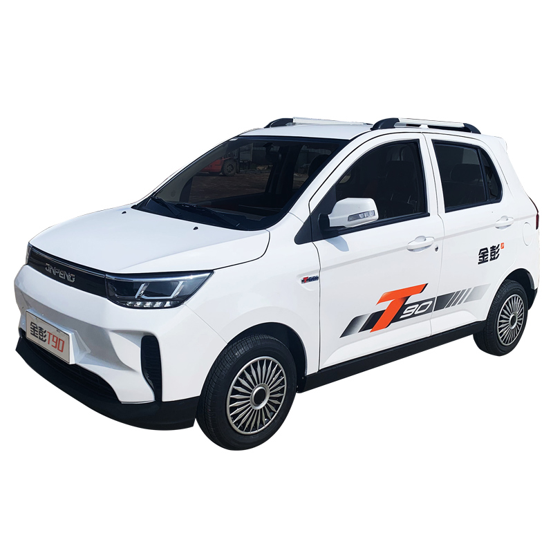 新能源金彭t90电动汽车成人家用代步轿车油电两用电动四轮车