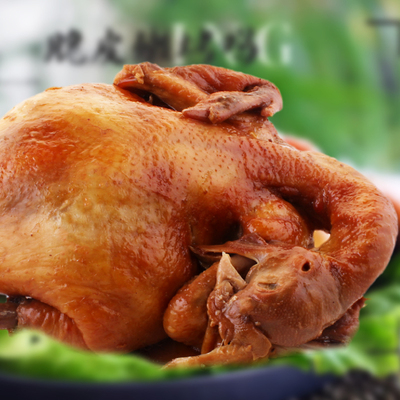 农夫三味童子鸡卤味熟食嫩滑手撕鸡即食荷叶鸡整只叫花鸡正宗包邮