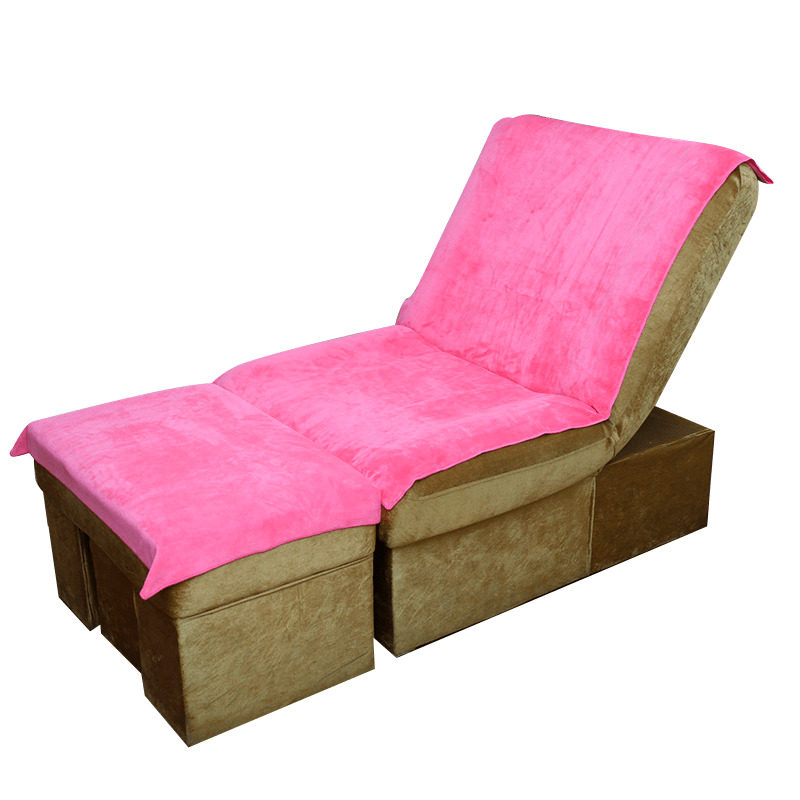 沙发足疗两件件套美甲按摩防滑床单泡脚毛巾沙发垫