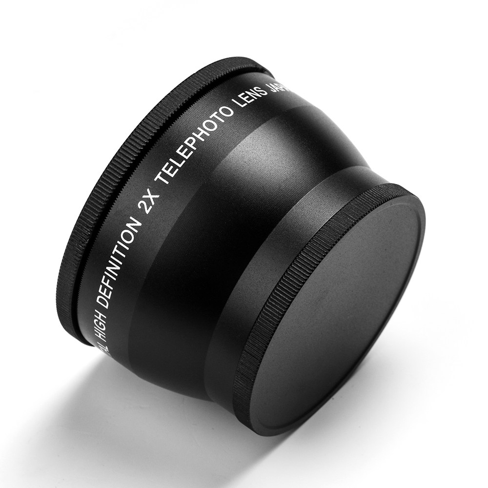 镜头倍增52mm增距2x距镜相机附加适用1855增距镜