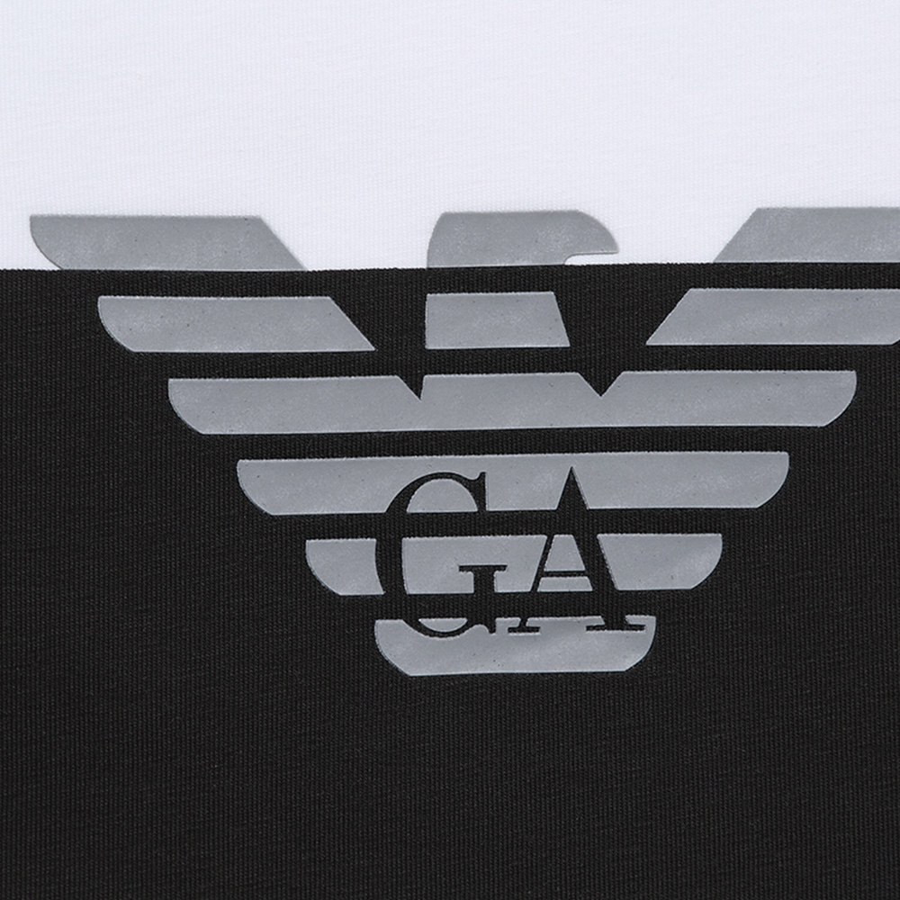 ea7emporioarmani多色棉质logo徽标印花男士t恤新年礼物
