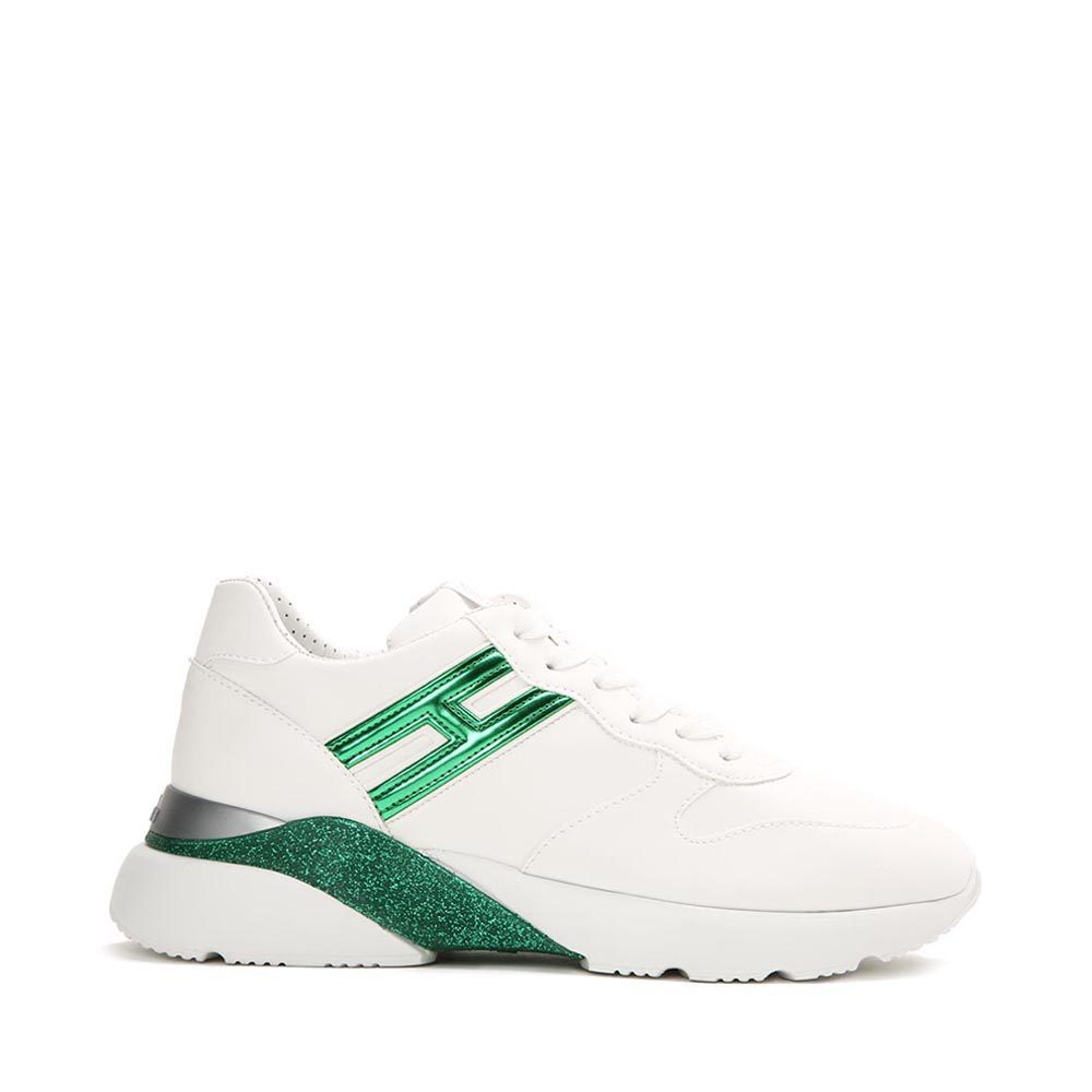 新品上架hogan白色时尚百搭气质女士休闲鞋单鞋单鞋