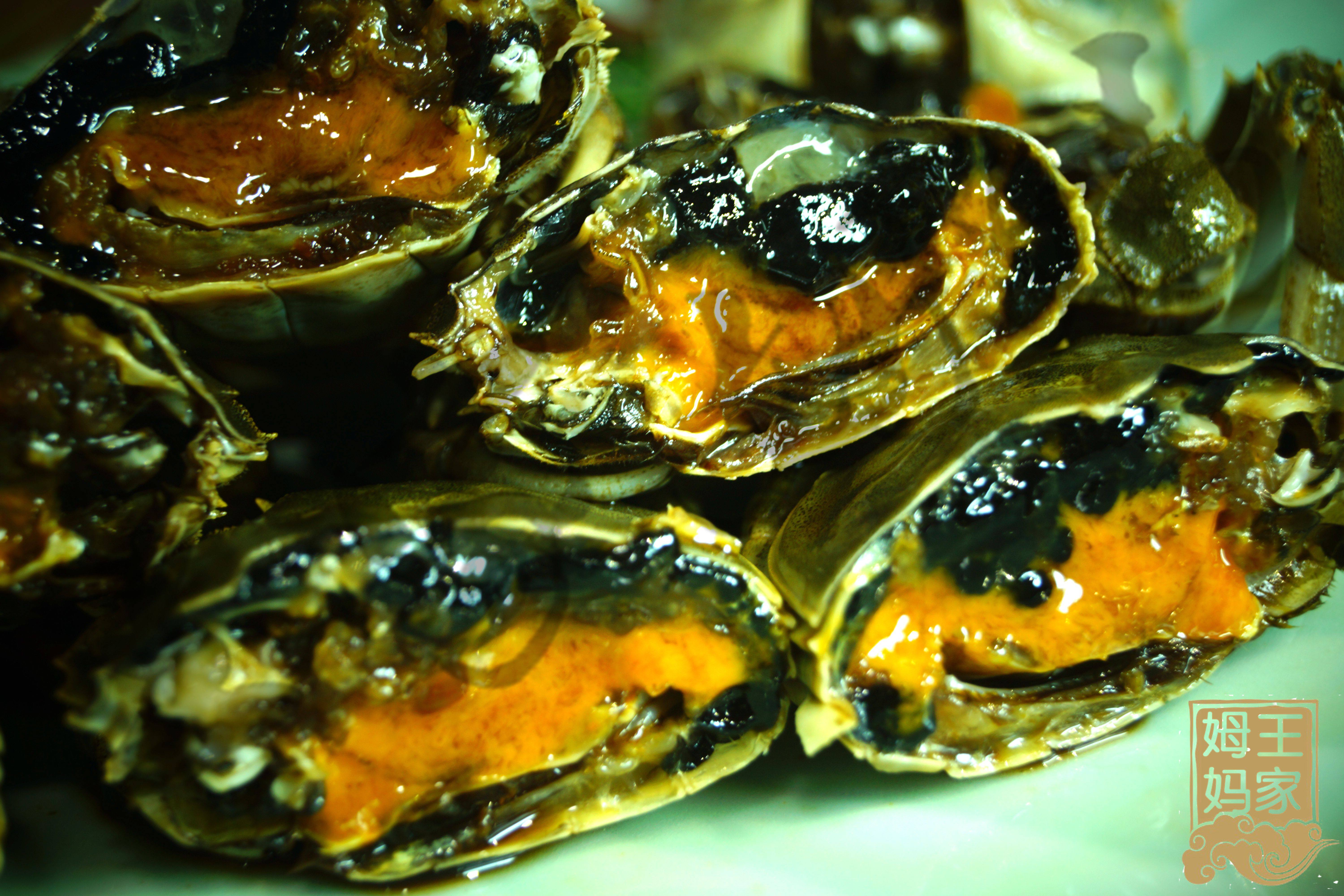 上海醉蟹王家姆妈传统本帮3只装2两母蟹酱油其它