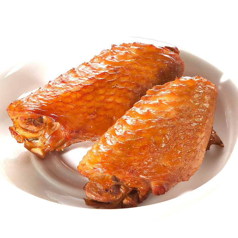 月亮八珍熟食鸡翅中250g东北哈尔滨特产卤味鸡翅下酒菜真空包装