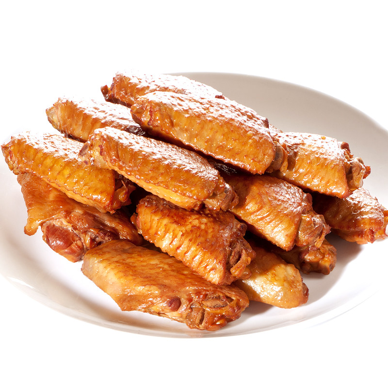 熟食月亮八珍东北特产哈尔滨鸡翅250g卤味翅中鸡肉零食