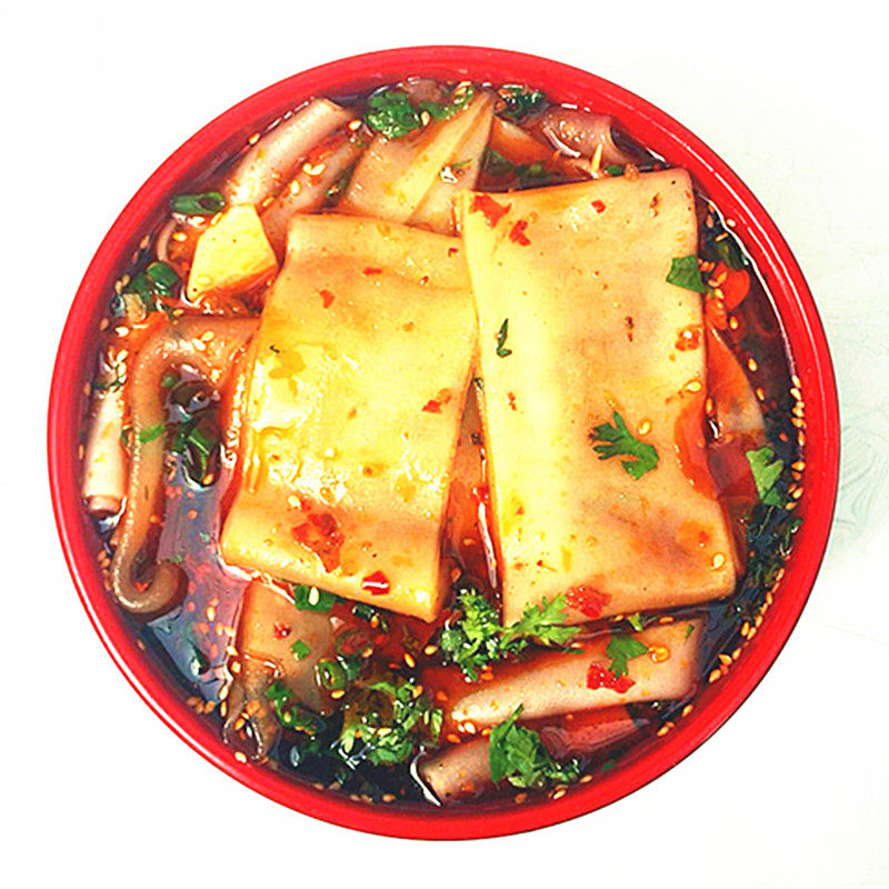 5斤装甘肃定西特产宽粉条干正宗纯手工白色土豆宽粉火锅粉送底料